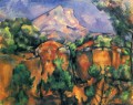Mont Sainte Victoire 1897 Paul Cezanne Mountain
